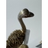 Stuisvogel Ostrich Home accent 28cm gold FA97091 